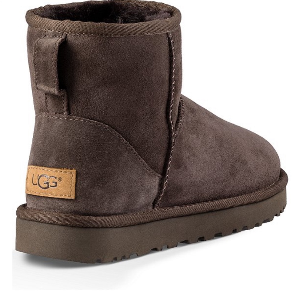 UGG® Classic Mini II Stitch Detail Ankle Booties